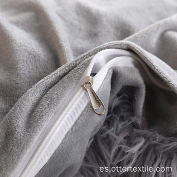 Plush Shaggy Duvet Cover Juegos de ropa de cama ultra suaves